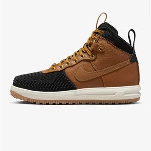 The shoes have been worn only once.